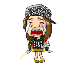 "Life of Mononofu" urya! oi! urya! oi! sticker #2482064