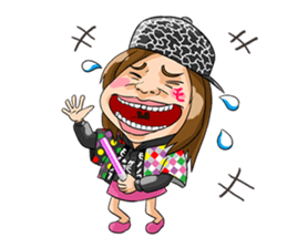 "Life of Mononofu" urya! oi! urya! oi! sticker #2482066