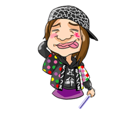 "Life of Mononofu" urya! oi! urya! oi! sticker #2482067