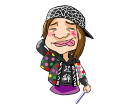 "Life of Mononofu" urya! oi! urya! oi! sticker #2482067