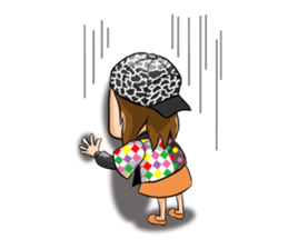 "Life of Mononofu" urya! oi! urya! oi! sticker #2482079