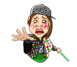 "Life of Mononofu" urya! oi! urya! oi! sticker #2482081