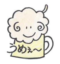 A day of the  favorite kurumi of beer sticker #2482174