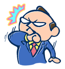 Samurai Businessman sticker #2482255