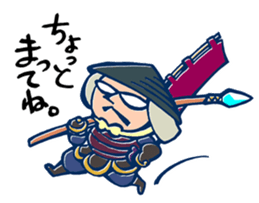 Samurai Businessman sticker #2482273