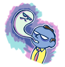 Samurai Businessman sticker #2482276