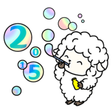 NEW YEAR 2015 sticker #2482756
