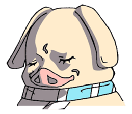 The E-ko's pig "Bu-chan". sticker #2483293