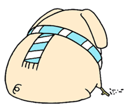 The E-ko's pig "Bu-chan". sticker #2483317