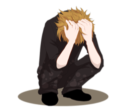 Moon RABBIT sticker #2484051