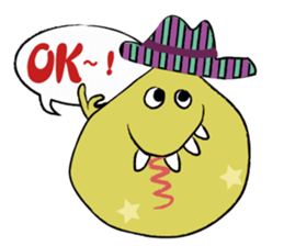 Free & Easy Monster sticker #2484969