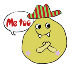 Free & Easy Monster sticker #2484976