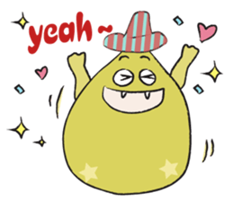 Free & Easy Monster sticker #2484979