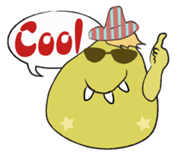 Free & Easy Monster sticker #2484981