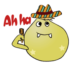 Free & Easy Monster sticker #2484985