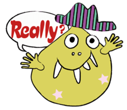 Free & Easy Monster sticker #2484990