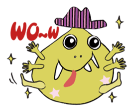 Free & Easy Monster sticker #2484996