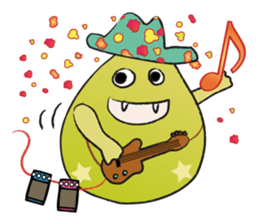 Free & Easy Monster sticker #2484997