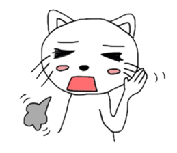 She and sometimes bear and cat sticker #2485452