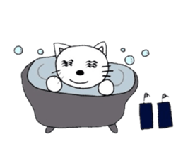 She and sometimes bear and cat sticker #2485456