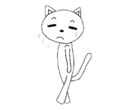 She and sometimes bear and cat sticker #2485458