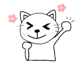 She and sometimes bear and cat sticker #2485464