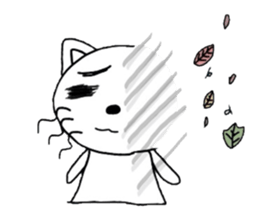 She and sometimes bear and cat sticker #2485468