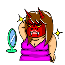 The scary wife sticker #2485689