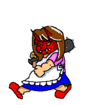 The scary wife sticker #2485716