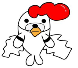 white seal Kamora sticker #2487892