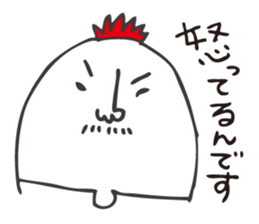 stripe gentleman sticker #2488600