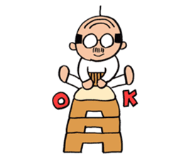 A nice,middle-aged man sticker #2488876