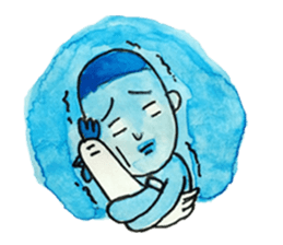 bonzu-kun and kyosuke yahata sticker #2489200