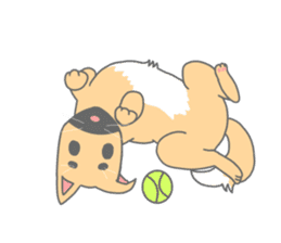 Hanaguro-Mayuge sticker #2489301