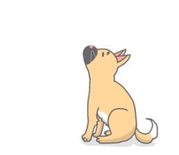 Hanaguro-Mayuge sticker #2489335