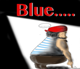 Pirate - A-Fu (improved version) sticker #2489431