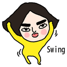 Swing~MAN (ENGLISH) sticker #2489584
