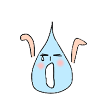 water drop sticker sticker #2489664