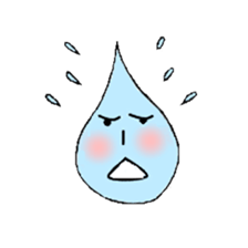 water drop sticker sticker #2489665