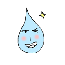 water drop sticker sticker #2489667