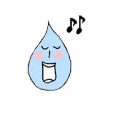 water drop sticker sticker #2489668
