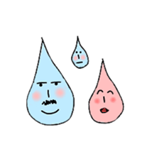 water drop sticker sticker #2489672