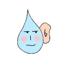 water drop sticker sticker #2489674