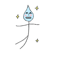 water drop sticker sticker #2489676