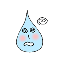 water drop sticker sticker #2489677