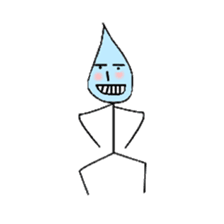 water drop sticker sticker #2489679