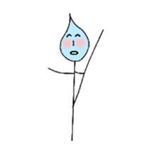 water drop sticker sticker #2489681