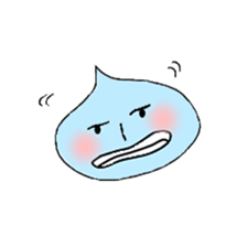 water drop sticker sticker #2489682