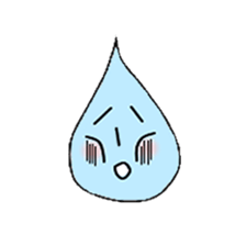 water drop sticker sticker #2489684