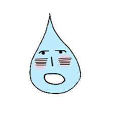 water drop sticker sticker #2489685